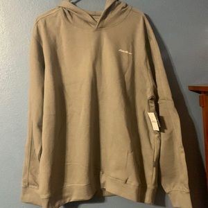 🔥NWT Eddie Bauer gray hoodie